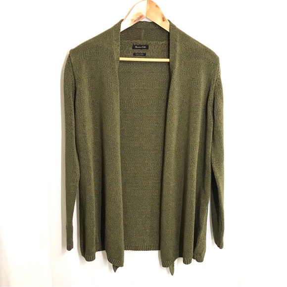 Moss green cardigan - Picture 3 of 4